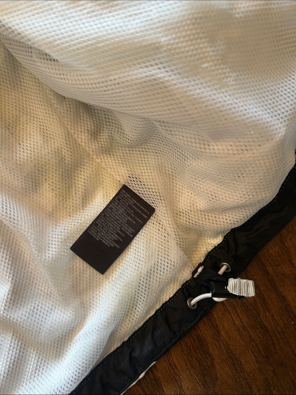 The North Face White Jacket with Black Accents - Picture 7 of 10